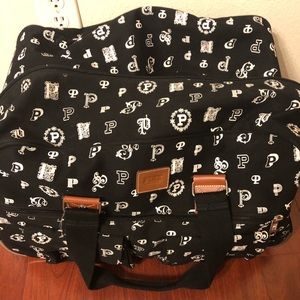 Victoria secret luggage duffel bag with wheels